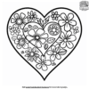 Cool Heart Coloring Pages