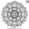 Attractive Mandala Coloring Pages