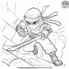 Cool Ninja Coloring Pages
