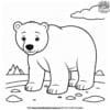 Stunning Polar Bear Coloring Pages: Discover Arctic Adventures