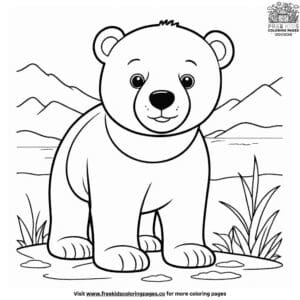 Cool Polar Bear Coloring Pages: Discover Arctic Adventures