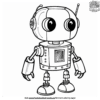 Cool Robot Coloring Pages