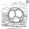 Cool Soccer Coloring Pages