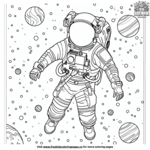 Inventive Space Coloring Pages