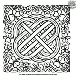 Decorative Celtic Knot Coloring Pages