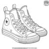 Creative Converse Shoe Coloring Pages For All Ages