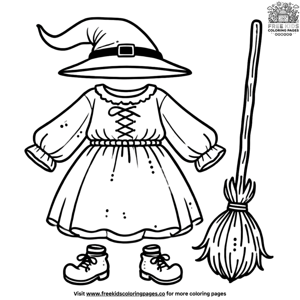 creative-halloween-costume-coloring-pages