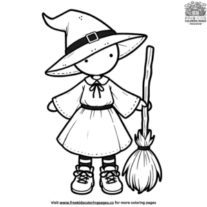 Imaginative Halloween Costume Coloring Pages