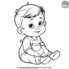 Creative And Cute Baby Coloring Pages