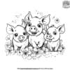 Cute Farm Animal Coloring Pages