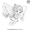 Sweet Fairy Coloring Pages