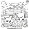 Cute Farm Coloring Pages