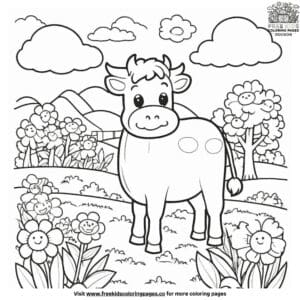 Precious Farm Coloring Pages