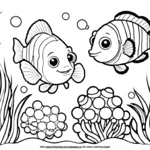 Adorable Ocean Coloring Pages