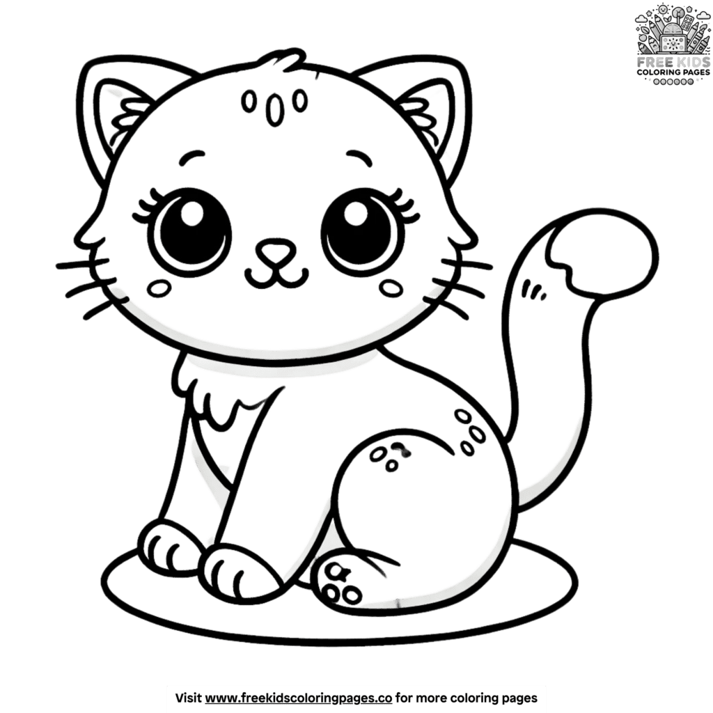 Cute Realistic Kitten Coloring Pages To Inspire Creativity
