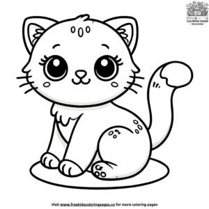 Sweet realistic kitten coloring pages to inspire creativity