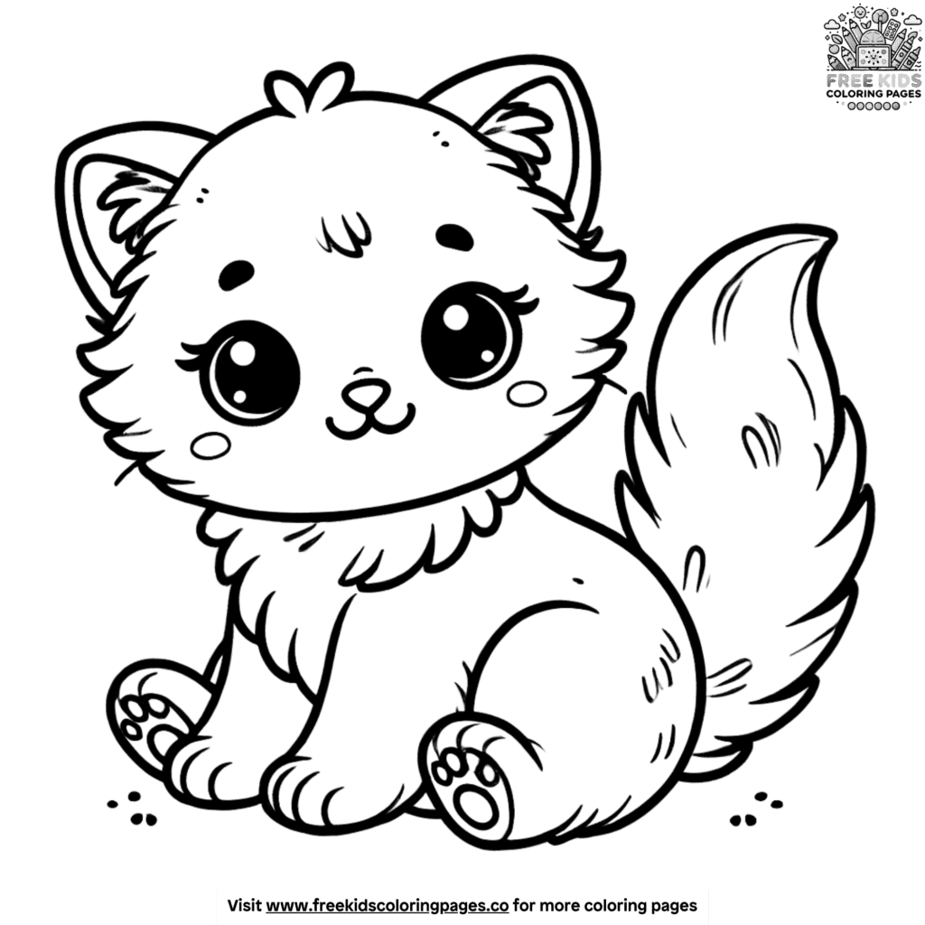 Cute Realistic Kitten Coloring Pages To Inspire Creativity