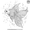 Lovely Small Fish Coloring Pages