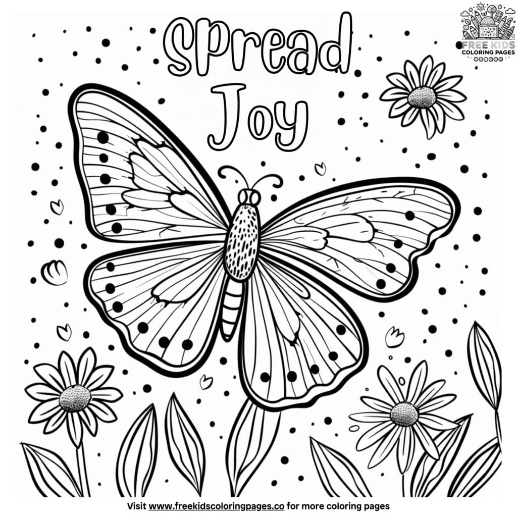 Cute quote coloring pages