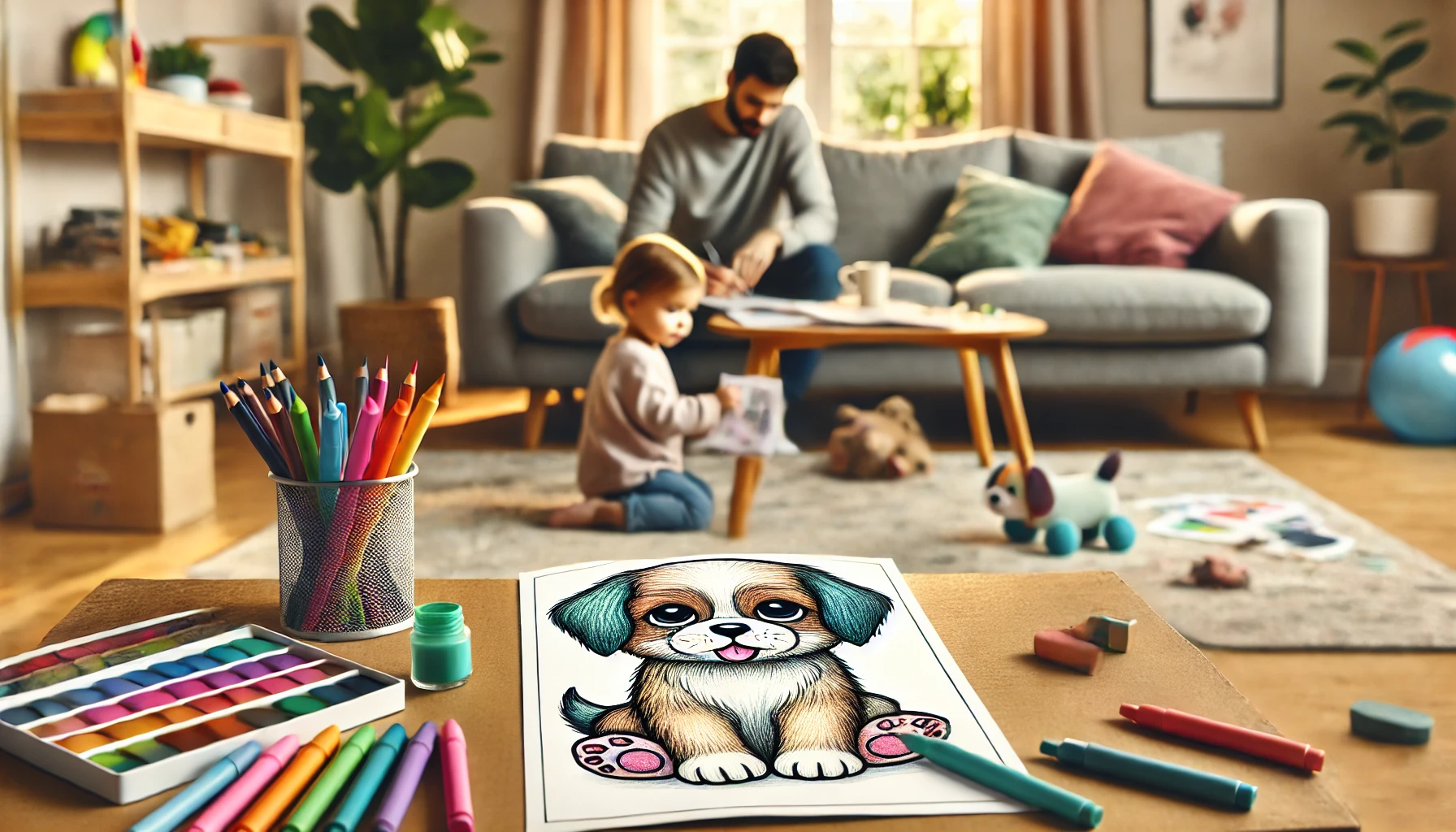 Puppy coloring pages tag image