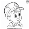 Lovely Baby Boy Coloring Pages