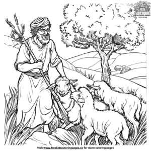 Bible Coloring Pages For Kids