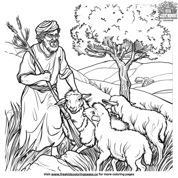 Bible Coloring Pages For Kids