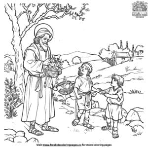 Engaging Bible Coloring Pages