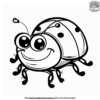 Bug Coloring Pages for Preschool