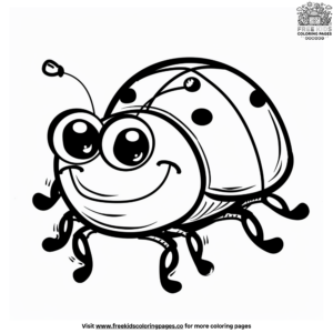 Bug Coloring Pages for Preschool