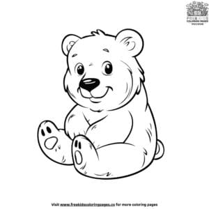 Delightful Cute Bear Coloring Pages: Fun For All Ages