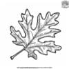 Easy Leaf Coloring Pages