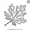 Easy Leaf Coloring Pages