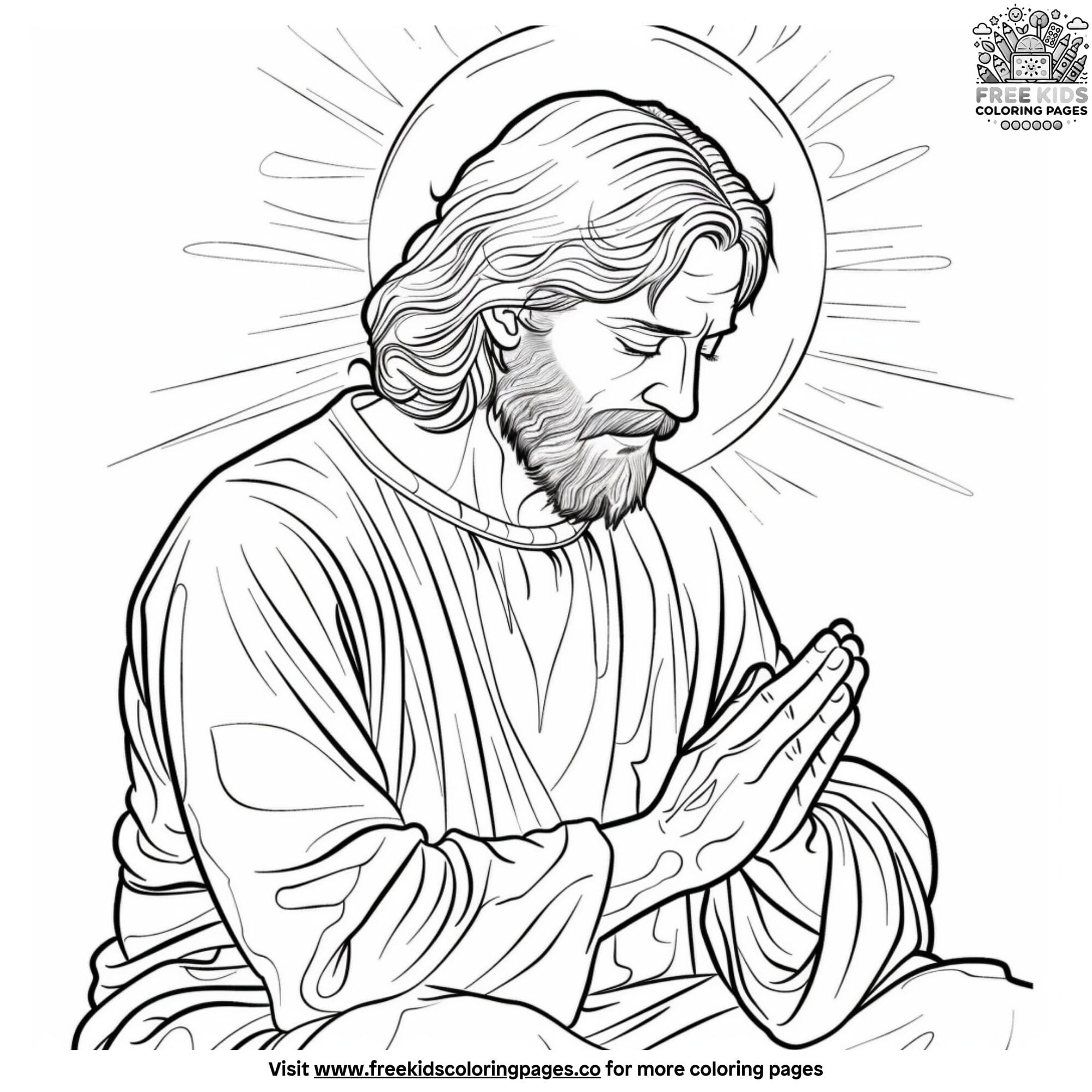25 Inspiring Jesus Coloring Pages To Educate Your Kids