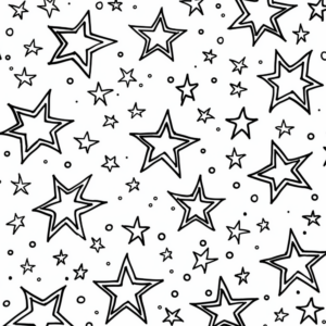New Year Party Coloring Pages