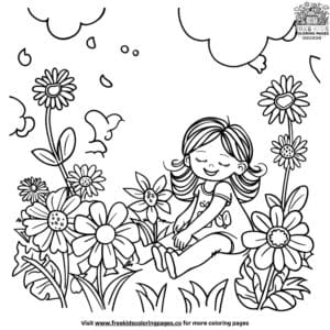 Charming Relaxing Coloring Pages for Kids