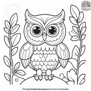 Bold Realistic Owl Coloring Pages: Bring Nature To Life