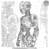 Detailed Robot Coloring Pages