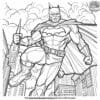 Energetic Superhero Adventure Coloring Pages