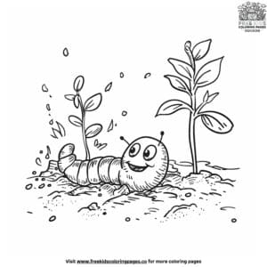 Nature's Helpers Coloring Pages