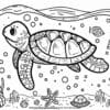 Easy Ocean Coloring Pages