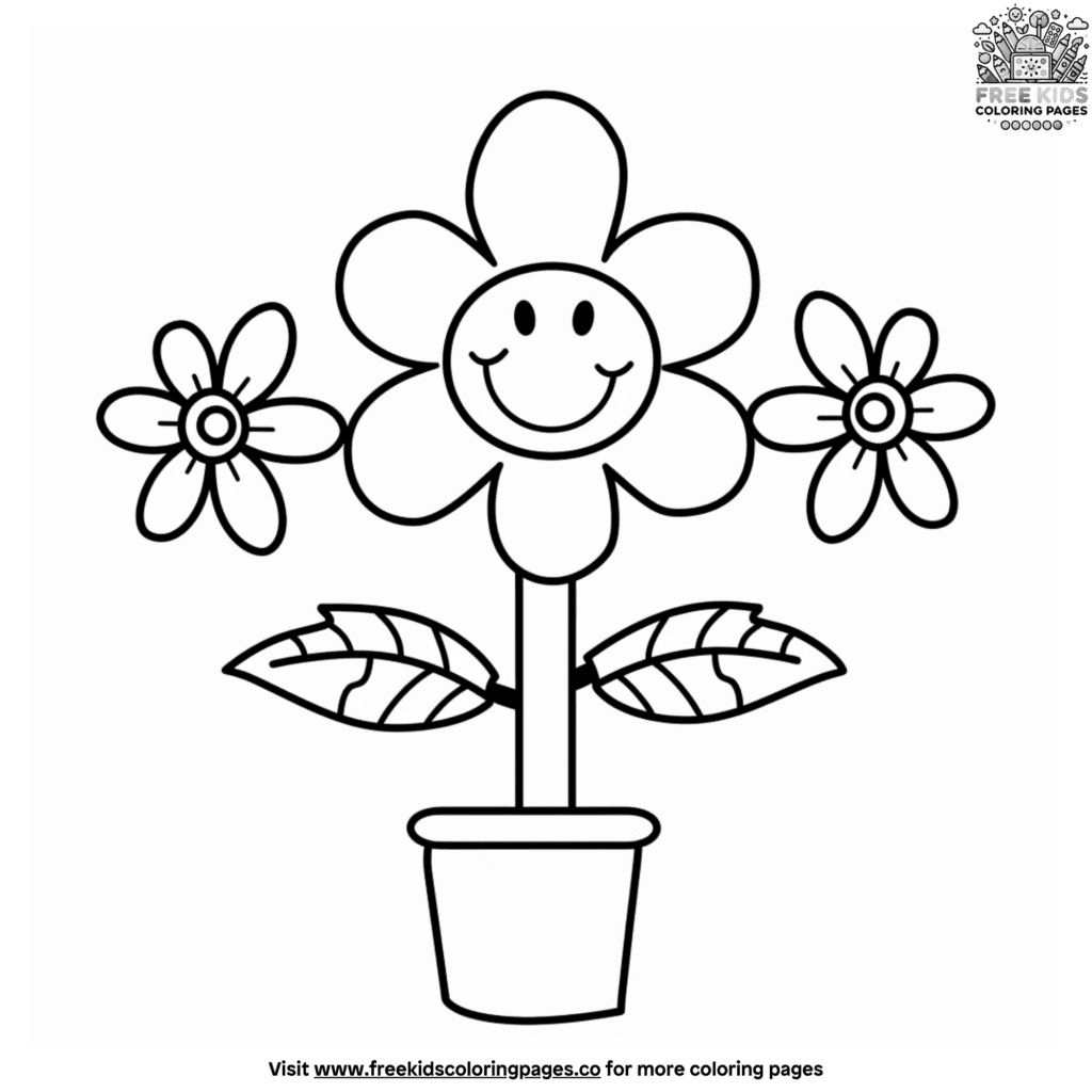 easy-plant-coloring-pages