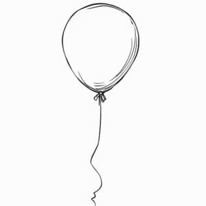 Balloons and Gravity Science Coloring Pages