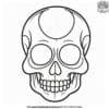 Beginner Skull Coloring Pages