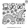 Easy St. Patrick's Day Coloring Pages for Kids