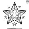 Starry Ornament Coloring Pages