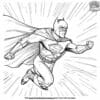 Simple Superhero Coloring Pages