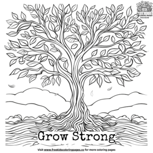 Easy Inspirational Coloring Page