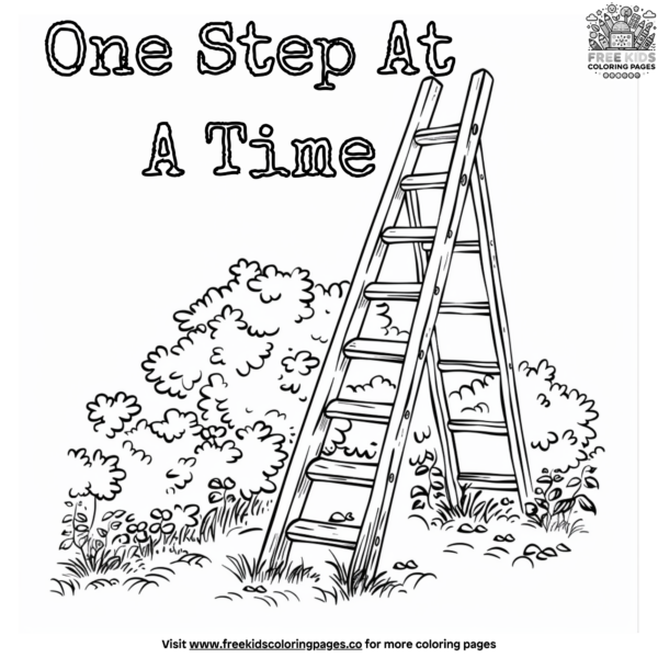 Easy Inspirational Coloring Page