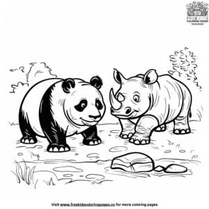 Wildlife Conservation Coloring Pages